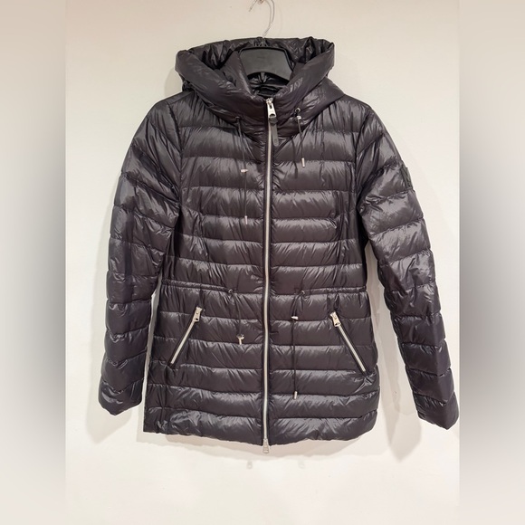 Mackage TARA Packable Black Puffer Jacket with Chevron Quilting - Picture 10 of 17